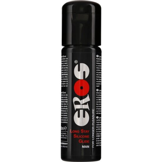 EROS - LONG STAY SILICONE GLIDE MAN 100 ML - 53Xshop