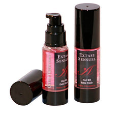 EXTASE SENSUAL - MASSAGE OIL WITH EXTRA FRESH STRAWBERRY EFFECT 30 ML - 53Xshop