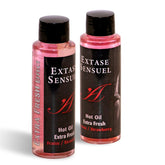 EXTASE SENSUAL - MASSAGE OIL WITH EXTRA FRESH STRAWBERRY EFFECT 100 ML - 53Xshop