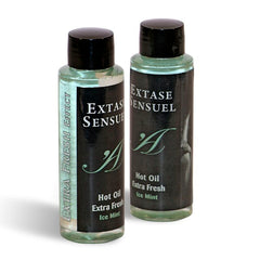 EXTASE SENSUAL - MASSAGE OIL WITH EXTRA FRESH ICE EFFECT 100 ML - 53Xshop