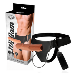 HARNESS ATTRACTION - WILLIAN HOLLOW RNES WITH VIBRATOR 17 CM -O- 4.5 CM - 53Xshop