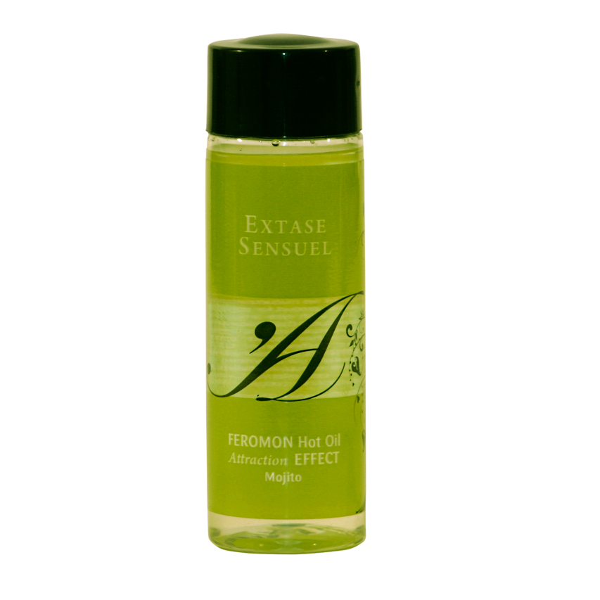 EXTASE SENSUAL - HEAT EFFECT MASSAGE OIL WITH MOJITO PHEROMONES 100 ML - 53Xshop