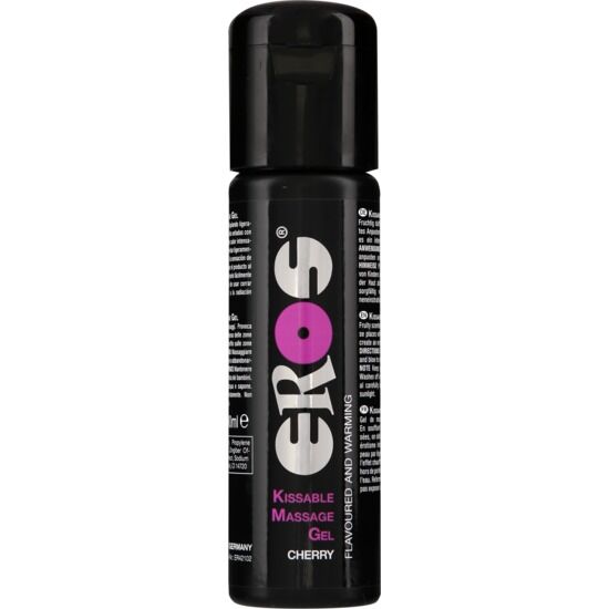EROS - KISSABLE MASSAGE GEL WARMING CHERRY 100 ML - 53Xshop