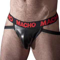 MACHO - MX25RC JOCK RED LEATHER S