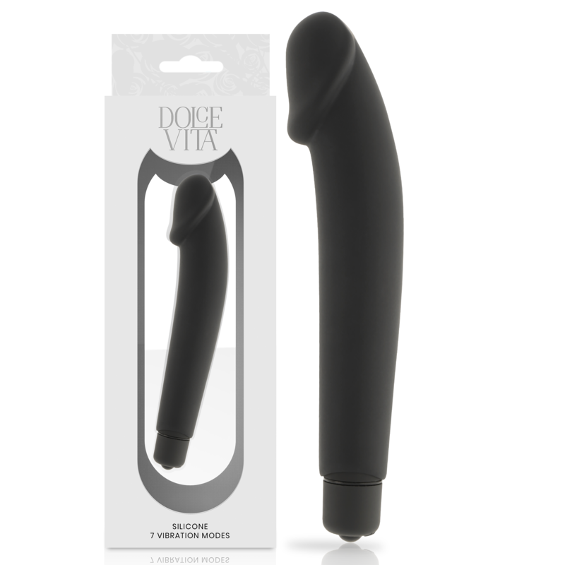 DOLCE VITA - REALISTIC BLACK SILICONE - 53Xshop