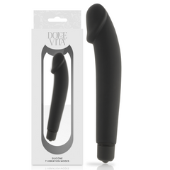 DOLCE VITA - REALISTIC BLACK SILICONE - 53Xshop