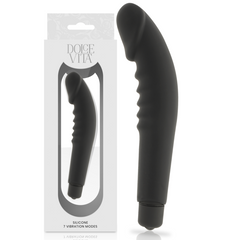 DOLCE VITA - REALISTIC PLEASURE BLACK SILICONE - 53Xshop