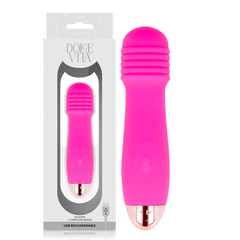 DOLCE VITA - RECHARGEABLE VIBRATOR THREE PINK 7 SPEEDS - 53Xshop