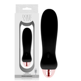 DOLCE VITA - RECHARGEABLE VIBRATOR FIVE BLACK 7 SPEEDS - 53Xshop
