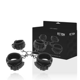 FETISH SUBMISSIVE - SET OF HAND AND ANKLE HANDCUFFS WITH NOPRENE LINING - 53Xshop