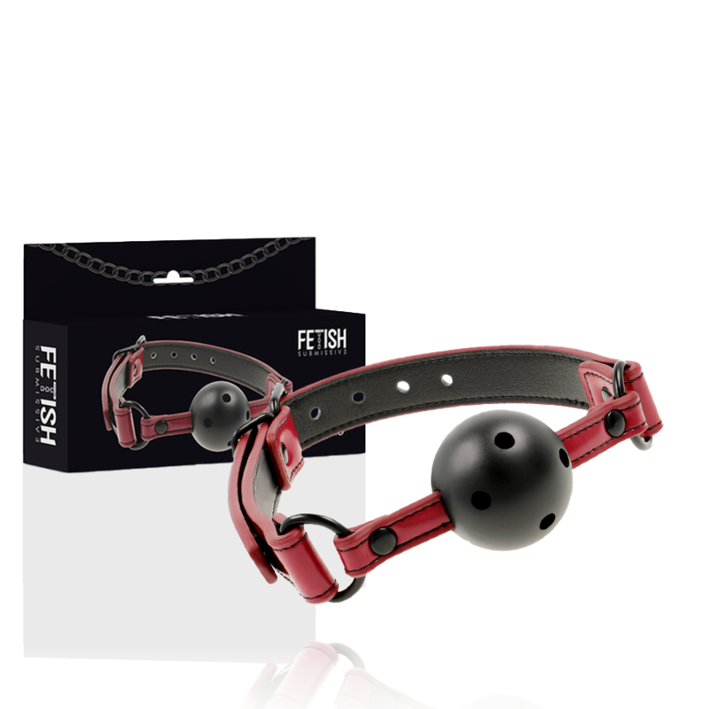 FETISH SUBMISSIVE DARK ROOM - BREATHABLE GAG - 53Xshop