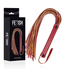 FETISH SUBMISSIVE DARK ROOM - VEGAN LEATHER WHIP - 53Xshop