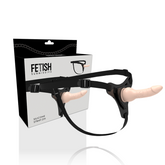 FETISH SUBMISSIVE HARNESS - FLESH REALISTIC SILICONE 16 CM - 53Xshop
