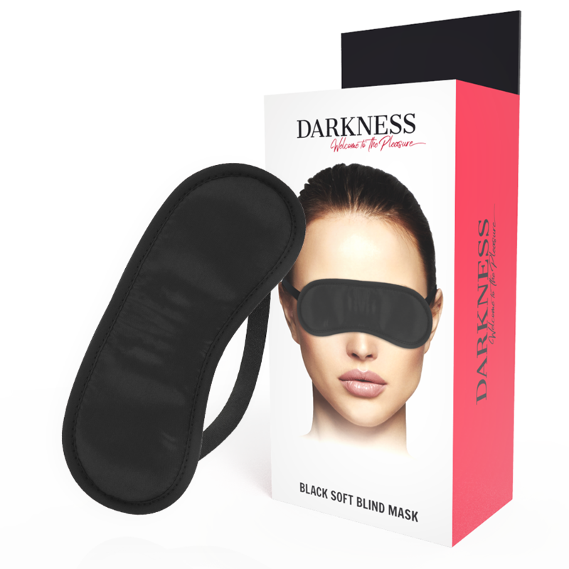 DARKNESS - STRAIGHT BLACK MASK - 53Xshop