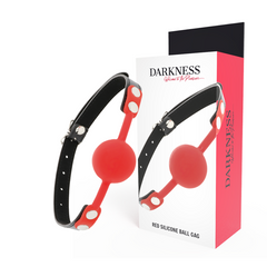 DARKNESS - RED SILICONE GAG - 53Xshop