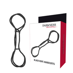 DARKNESS - 100% COTTON ROPE HANDCUFFS OR ANKLE HANDCUFFS - 53Xshop