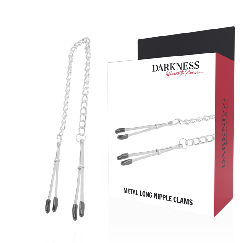 DARKNESS - ADJUSTABLE METAL NIPPLE Clamps - 53Xshop