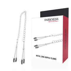 DARKNESS - ADJUSTABLE METAL NIPPLE Clamps - 53Xshop
