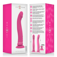 INTENSE - DILDO VIBRATEUR EN SILICONE ROSE MICHELANGELO