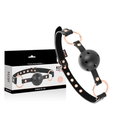 BEGME - BLACK EDITION BALL GAG VEGAN LEATHER - 53Xshop