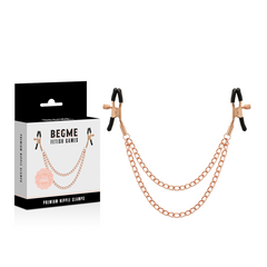 BEGME - BLACK EDITION PREMIUM NIPPLE CLAMPS - 53Xshop
