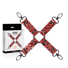 BEGME - RED EDITION PREMIUM VEGAN LEATHER HOG TIE - 53Xshop