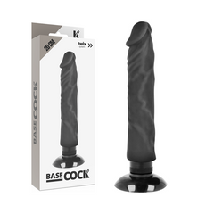BASECOCK - REALISTIC VIBRATOR 2-1 FLESH 20 CM -O- 4 CM - 53Xshop