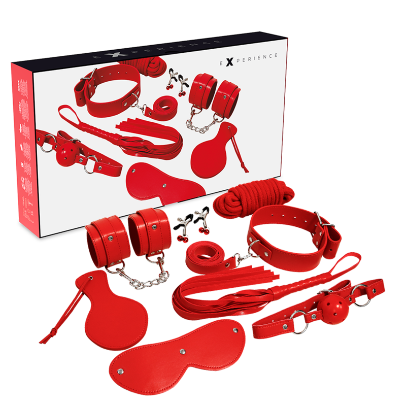 EXPERIENCE - BDSM FETISH KIT RED SERIES - 53Xshop