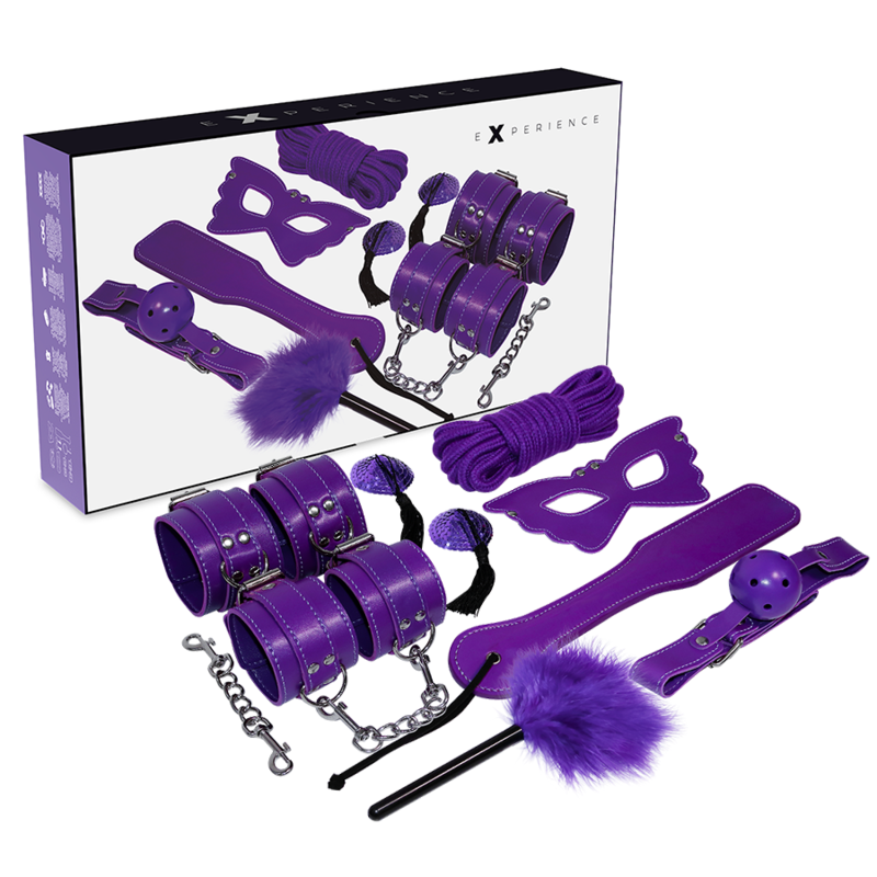 EXPERIENCE - BDSM FETISH KIT PURPLE SERIES - 53Xshop