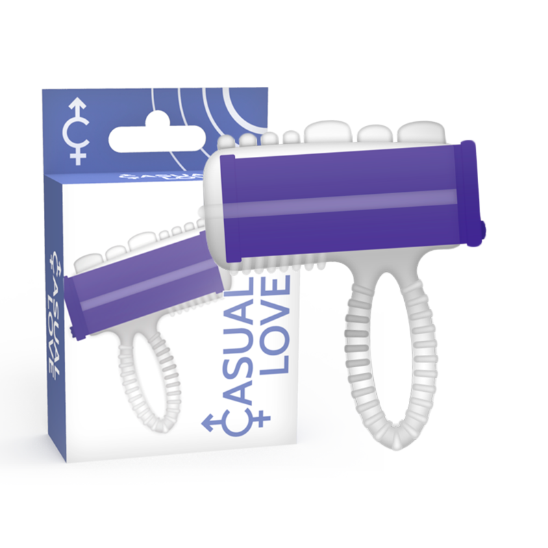 CASUAL LOVE - RING TONGUE VIBRATING PURPLE - 53Xshop