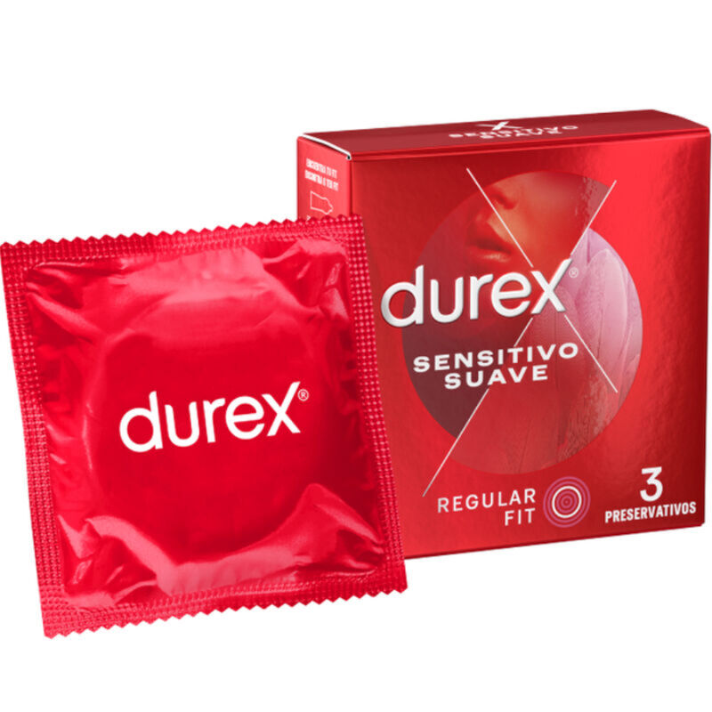 DUREX - SOFT AND SENSITIVE 3 UNITS - 53Xshop