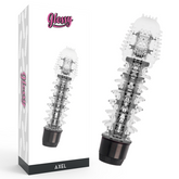 GLOSSY - AXEL BLACK VIBRATOR - 53Xshop