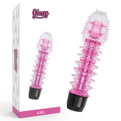GLOSSY - AXEL VIBRATOR PINK - 53Xshop