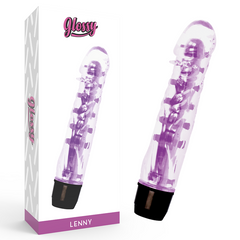 GLOSSY - LENNY VIBRATOR PURPLE - 53Xshop