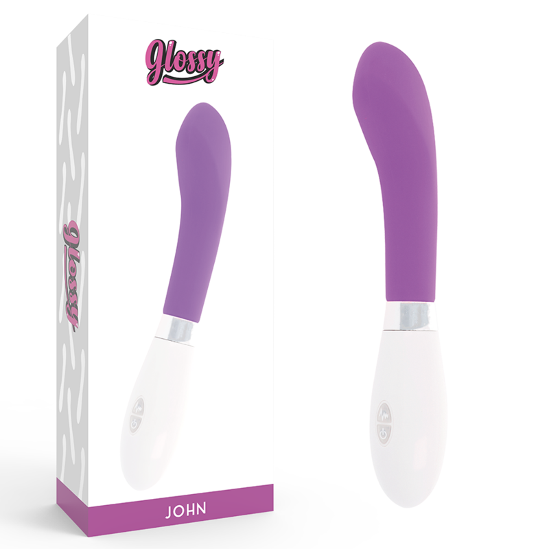 GLOSSY - JOHN VIBRATOR PURPLE - 53Xshop