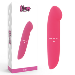 GLOSSY - PHIL VIBRATOR PINK - 53Xshop
