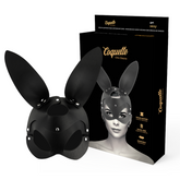 COQUETTE CHIC DESIRE - VEGAN LEATHER MASK WITH BUNNY EARS - 53Xshop