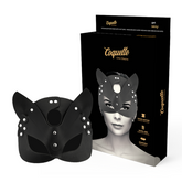 COQUETTE CHIC DESIRE - VEGAN LEATHER MASK WITH BUNNY EARS - 53Xshop