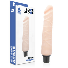 LOVECLONE - JANSEN SELF LUBRICATION VIBRATOR 26 CM -O- 4.2 CM - 53Xshop