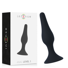 INTENSE - ANAL LEVEL 1 10.5CM BLACK - 53Xshop