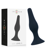 INTENSE - ANAL LEVEL 3 12.5CM BLACK - 53Xshop