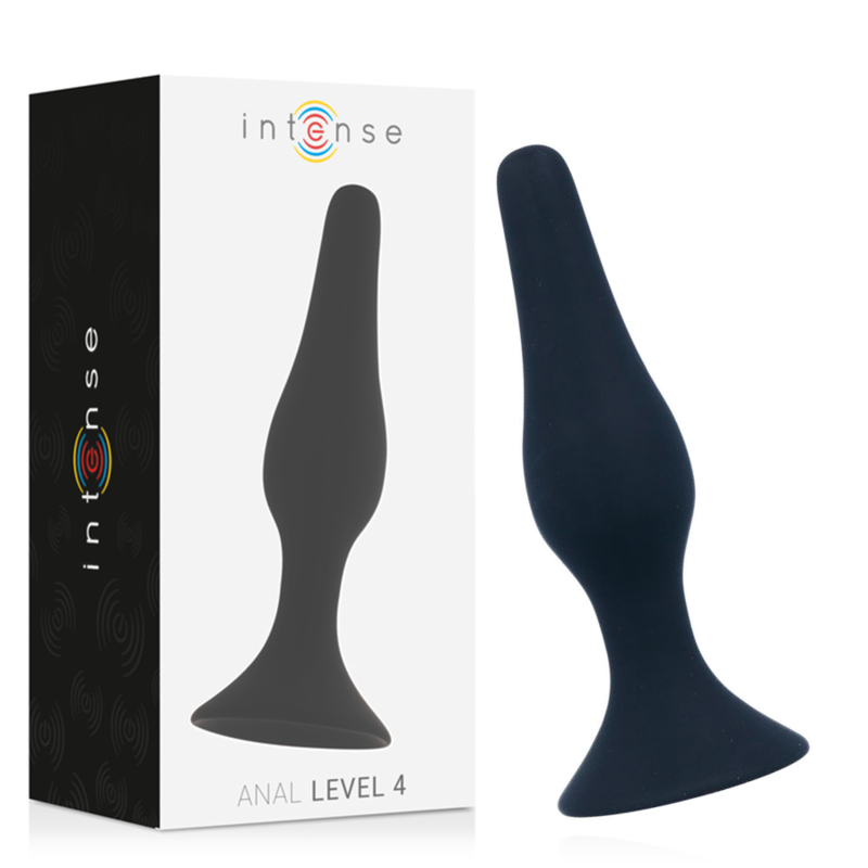 INTENSE - ANAL LEVEL 4 15.5CM BLACK - 53Xshop