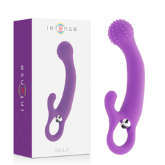INTENSE - NAILA VIBRATING SILICONE LILAC - 53Xshop