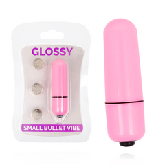 GLOSSY - SMALL BULLET VIBE DEEP ROSE - 53Xshop