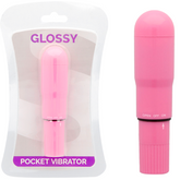 GLOSSY - POCKET VIBRATOR DEEP ROSE - 53Xshop