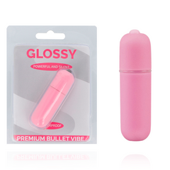 GLOSSY - PREMIUM VIBE VIBRATING BULLET 10V PINK - 53Xshop