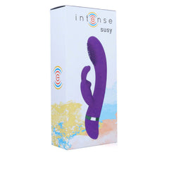 INTENSE - SUSY SILICON RABBIT LILAC OSCILLATING VIBRATOR - 53Xshop