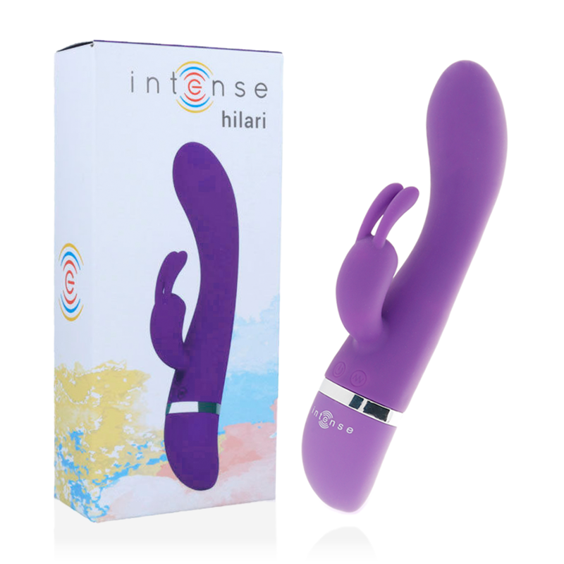 INTENSE - HILARI VIBRATOR LILAC SILICON LUXE - 53Xshop