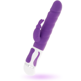 INTENSE - BOBBLE VIBRATOR ROTATOR LILAC SILICONE - 53Xshop