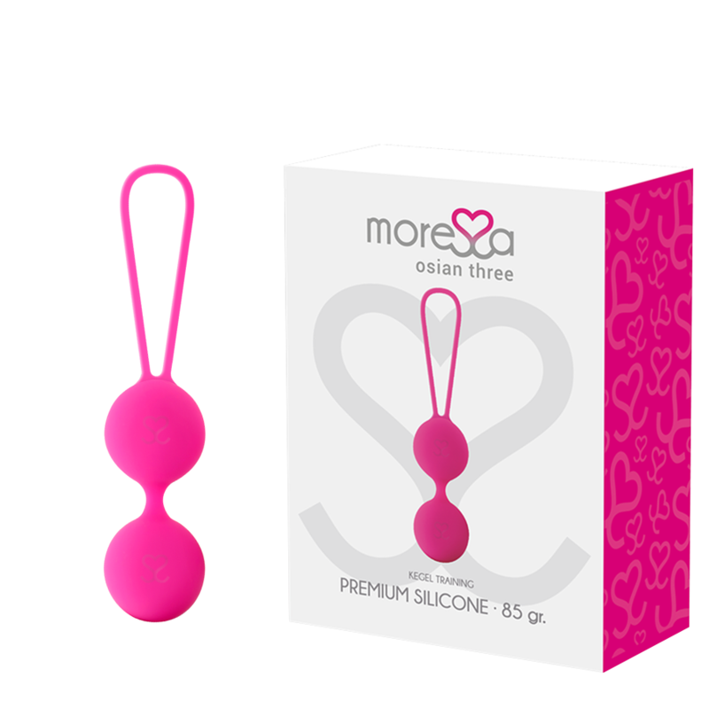 MORESSA - OSIAN THREE PREMIUM SILICONE PINK - 53Xshop
